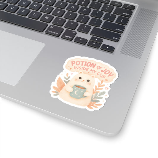 "Potion of Joy" Cute Dreamy Cat Sticker