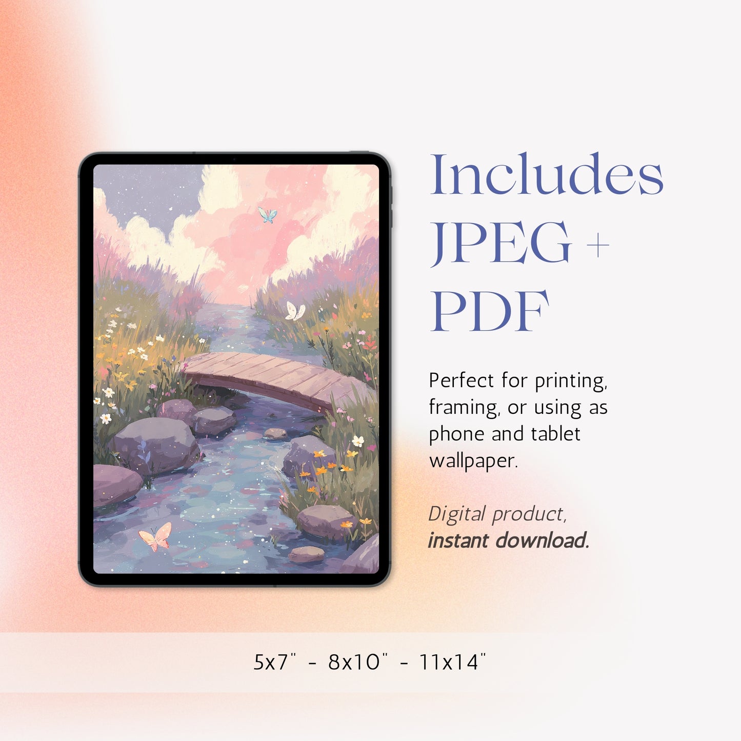 Bridge Dreamscape – Printable Wall Art