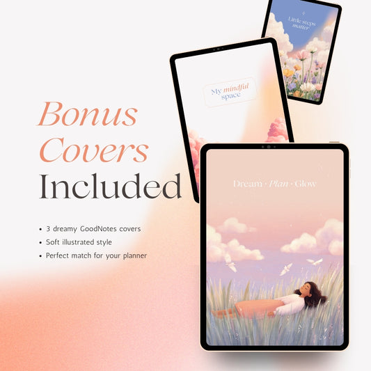 Classic Planner Pack — Daily, Weekly & Monthly Pages + Bonus Covers