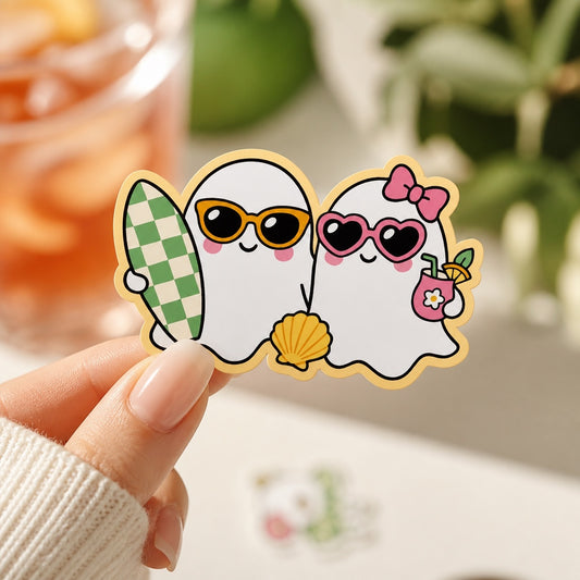 Summerween Ghost Friends PNG SVG
