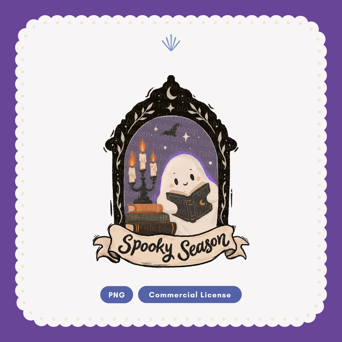 The Haunted Reading Nook PNG