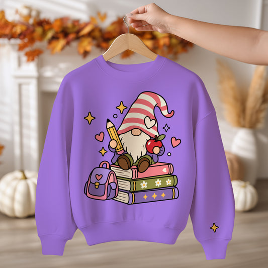 Cute Back to School Gnome PNG SVG