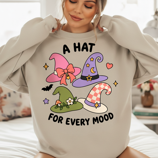 Witch "A Hat for Every Mood" PNG SVG