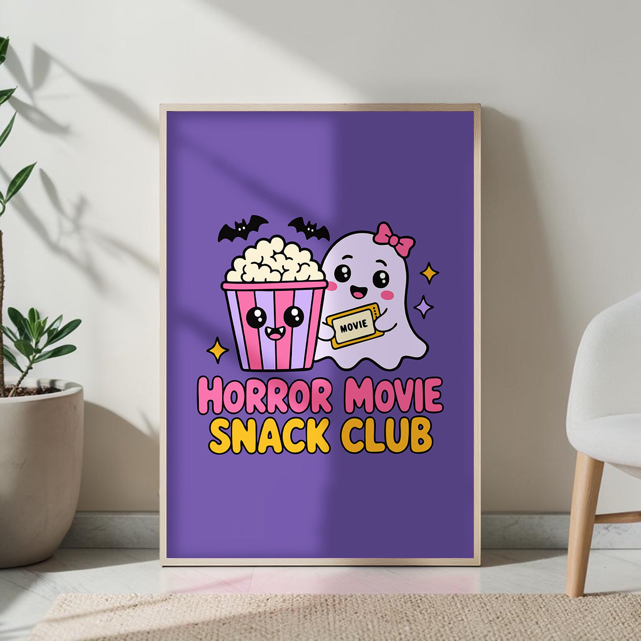 Halloween Movie Snack Club PNG SVG