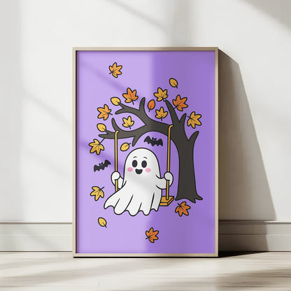 Cute Halloween "Hey Boo" Ghost PNG SVG