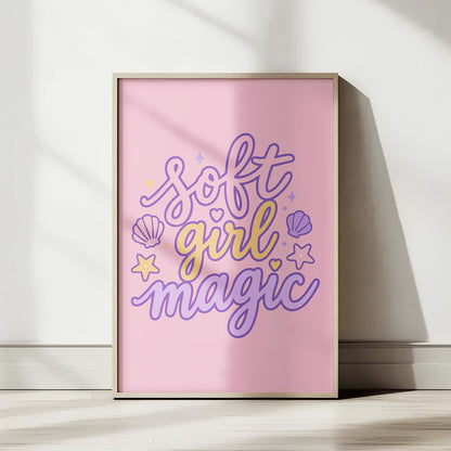 Soft Girl Magic Aesthetic PNG SVG