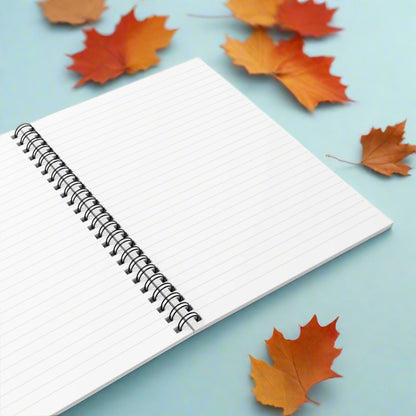 Halloween Cute Journal - Spiral Notebook
