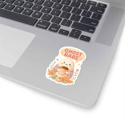 Halloween Ghost Babe Sticker