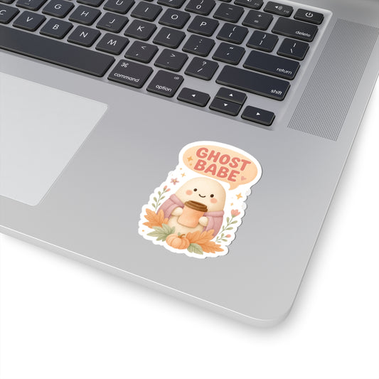 Halloween Ghost Babe Sticker