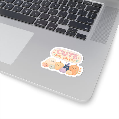 "Cute Not Creepy" Halloween Sticker