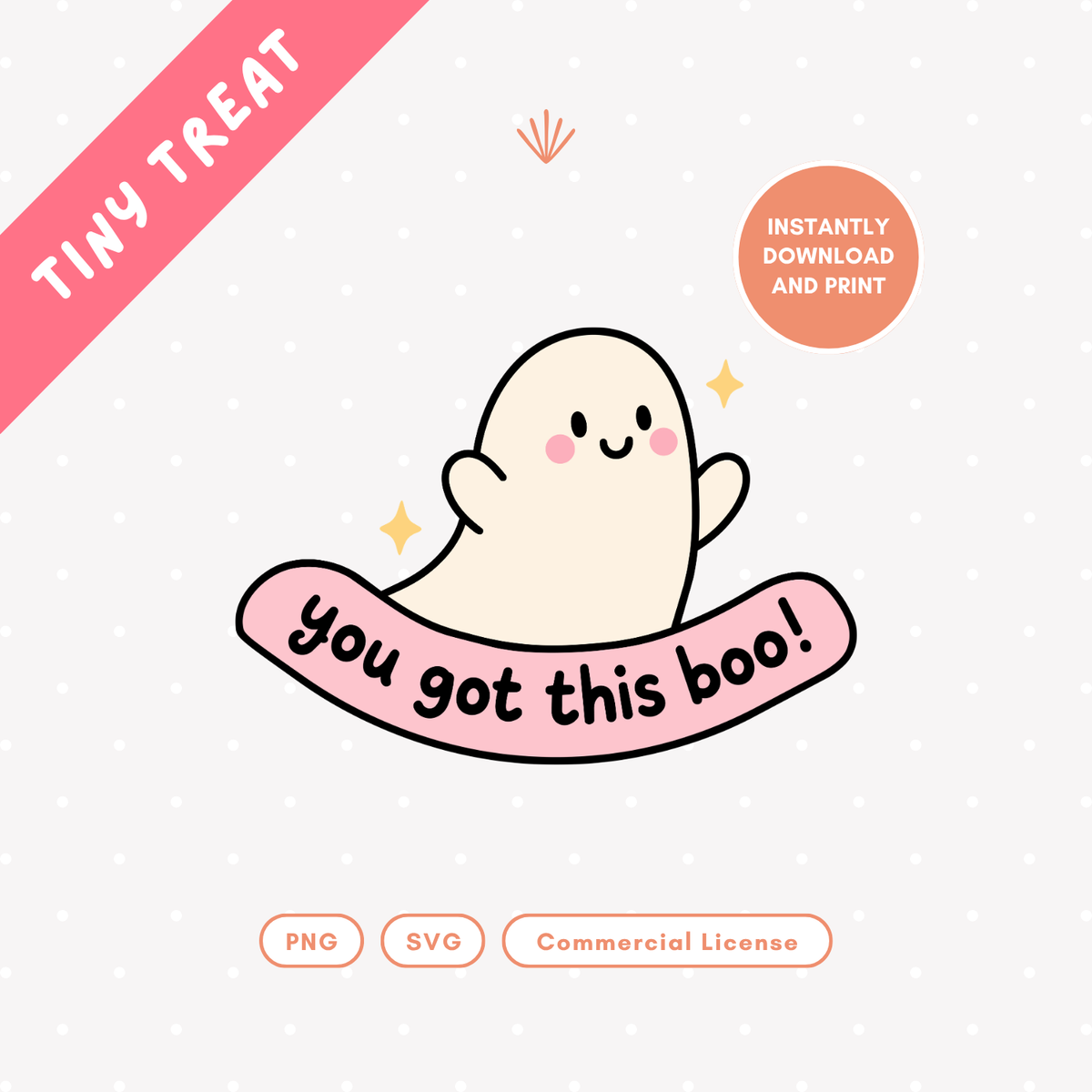 You Got This Boo Ghost PNG & SVG