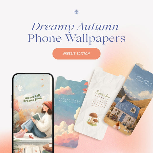 Dreamy Autumn Phone Wallpapers – September Freebies