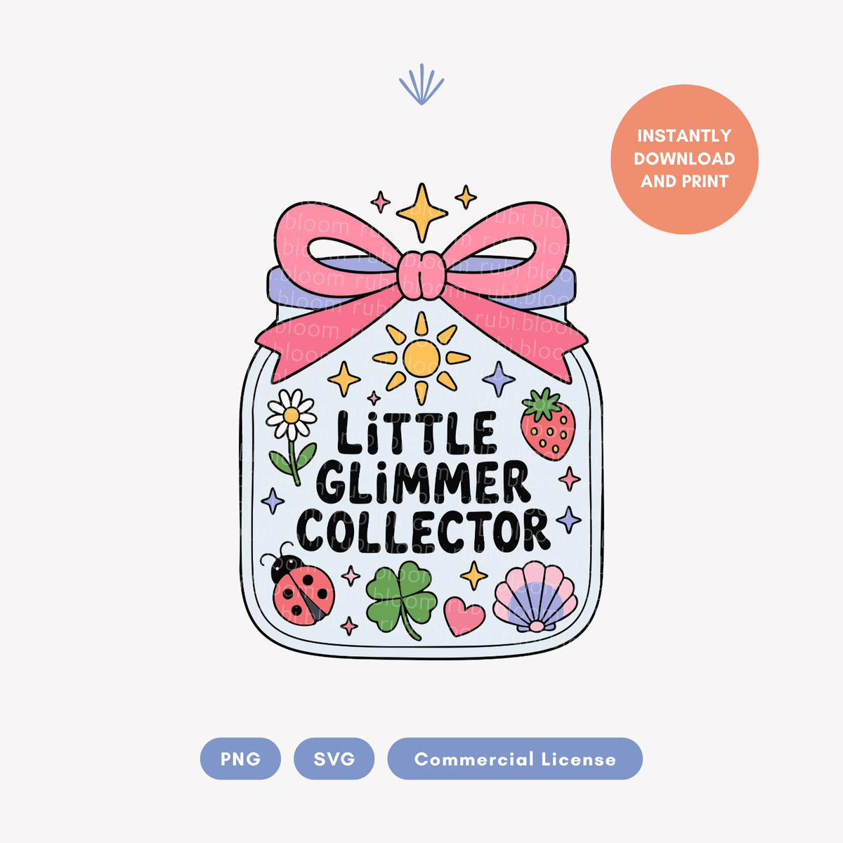 Little Glimmer Collector PNG SVG