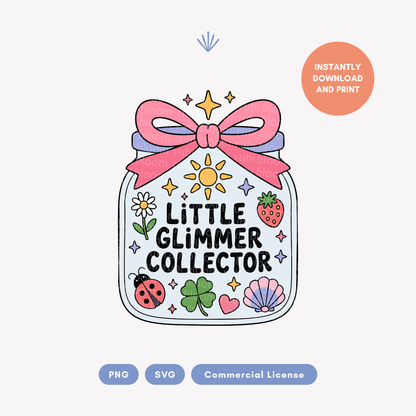 Little Glimmer Collector PNG SVG