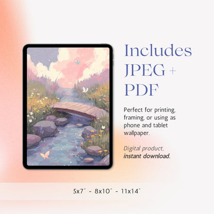Bridge Dreamscape – Printable Wall Art