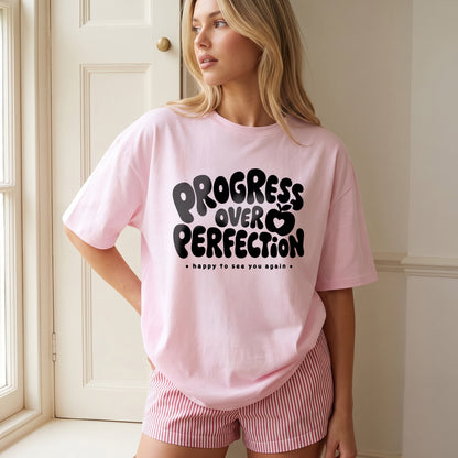 Progress Over Perfection PNG SVG, Teacher Appreciation Design, Back To School Sublimation