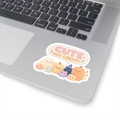 "Cute Not Creepy" Halloween Sticker