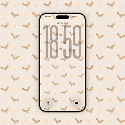 Magical Halloween Phone Wallpapers | Cozy Digital Backgrounds (2 Pack)
