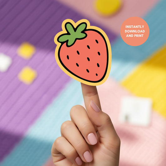 Cute Strawberry PNG & SVG | FREEBIE