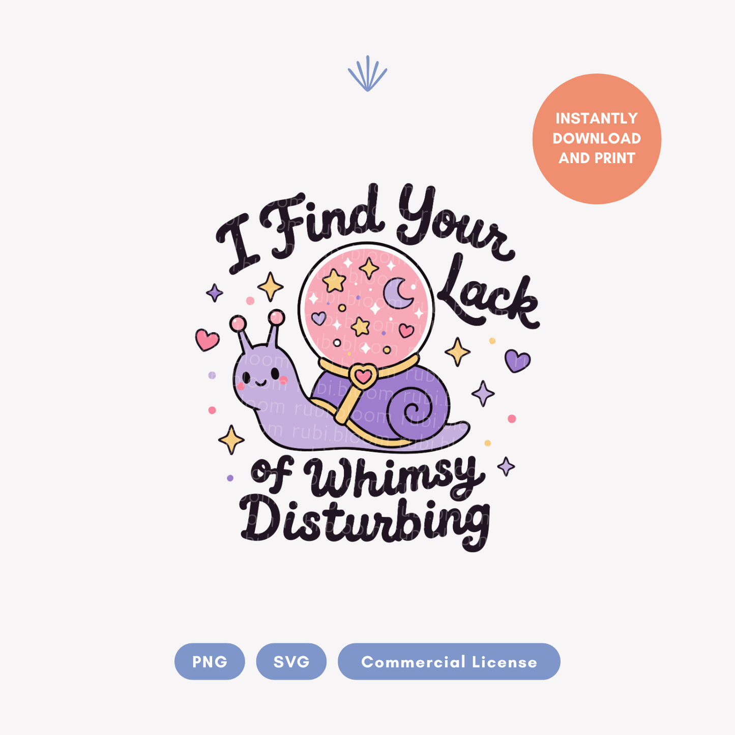 I Find Your Lack of Whimsy Disturbing PNG SVG