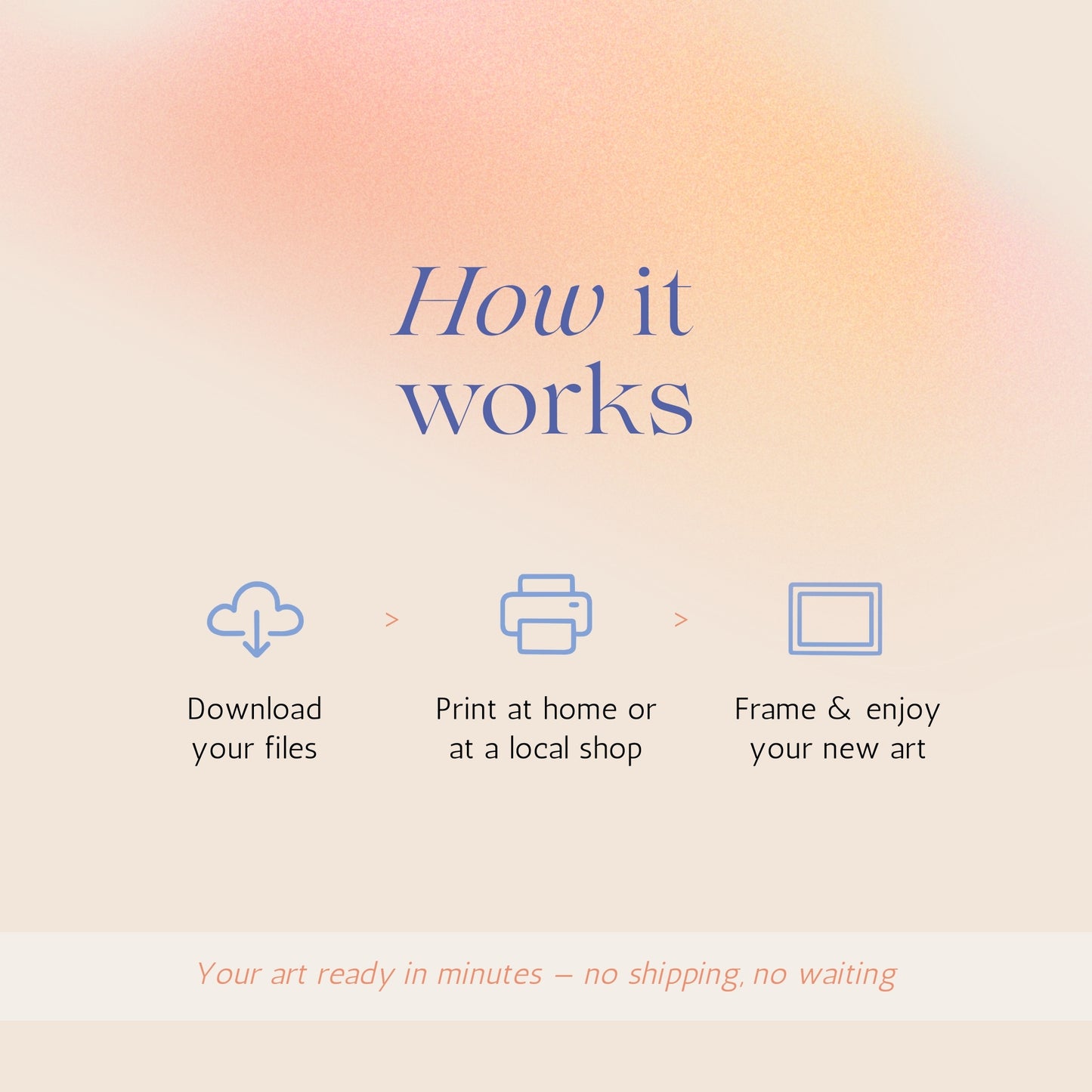 Window Light – Printable Poster