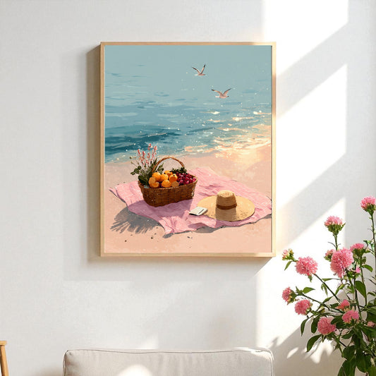 Seaside Picnic – Printable Poster