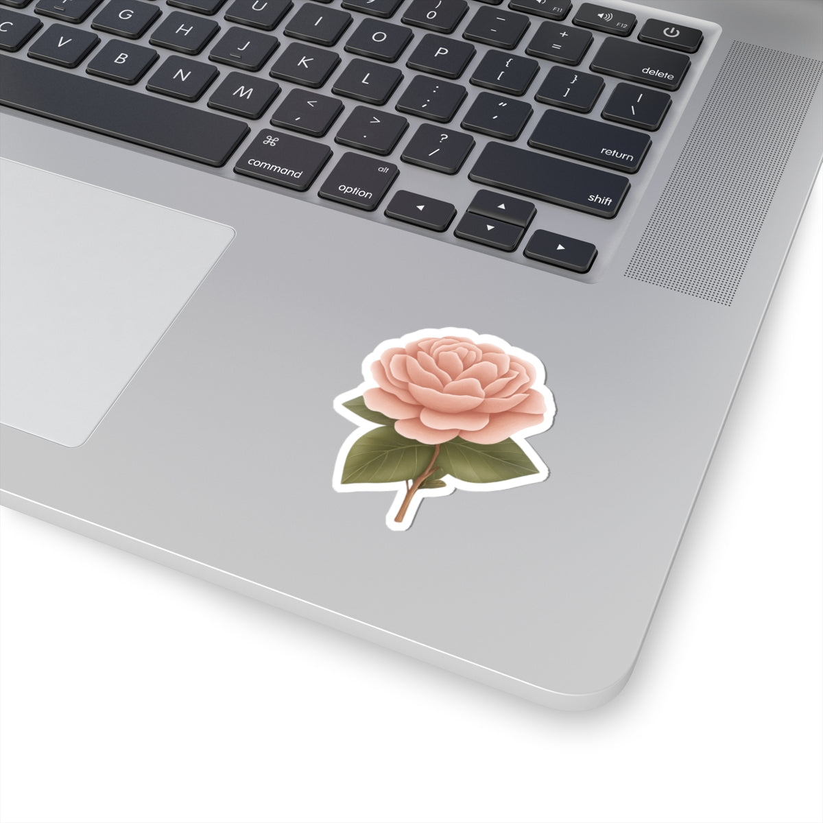 Gentle tea rose sticker