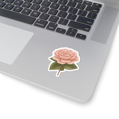 Gentle tea rose sticker