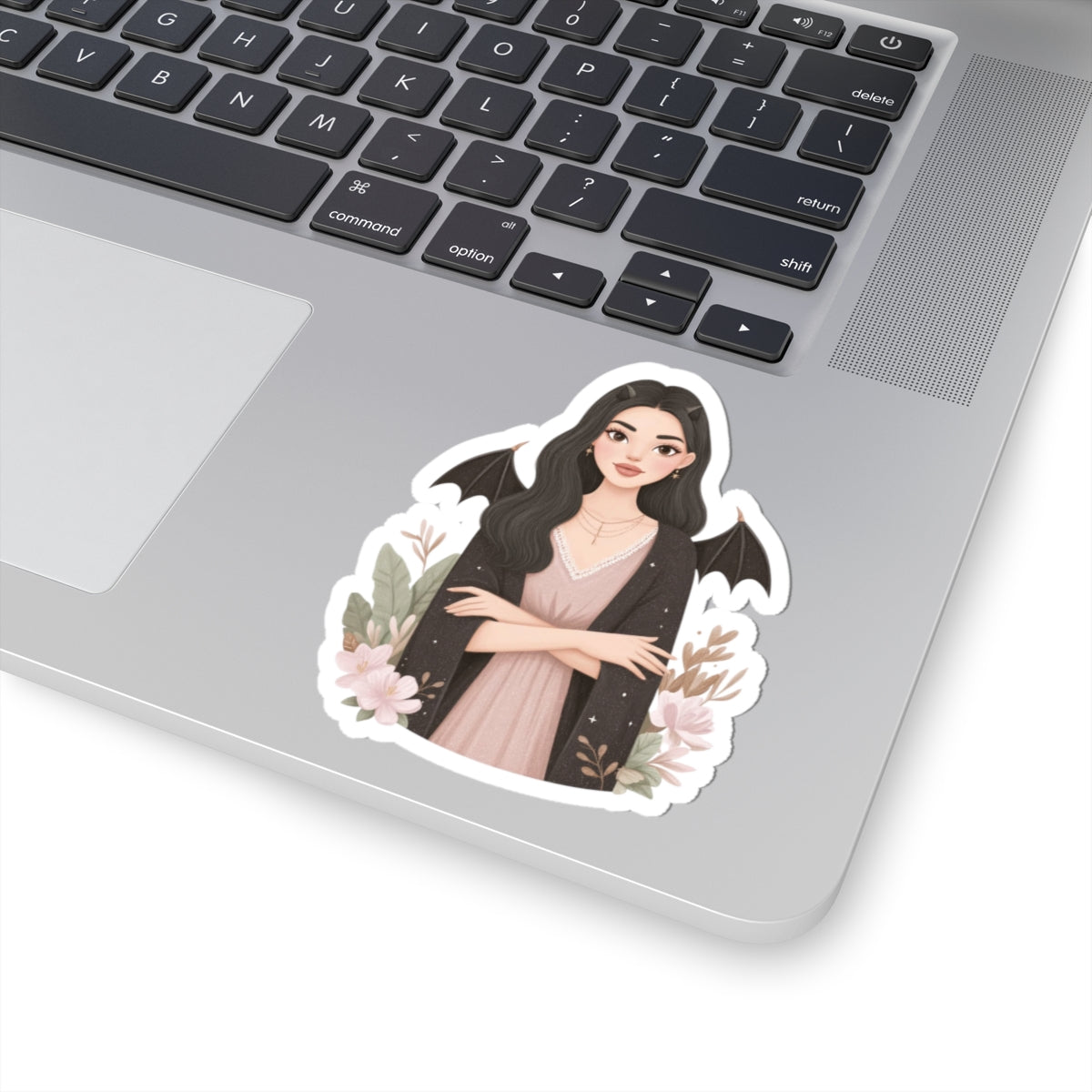 Halloween Bat Girl Sticker