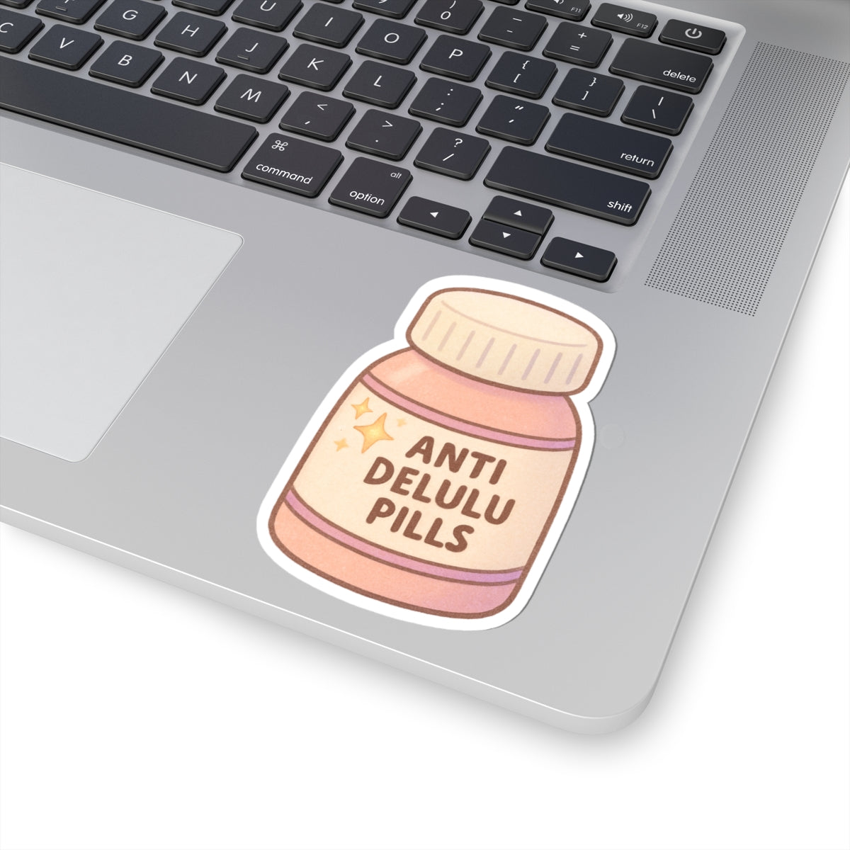 Anti Delulu Pills Cute Sticker