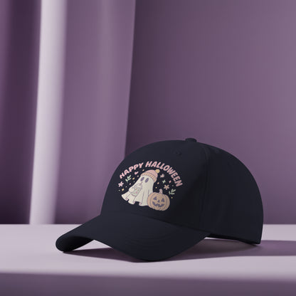 Cozy Autumn Happy Halloween Ghost PNG & SVG - Cute Printable Halloween Design