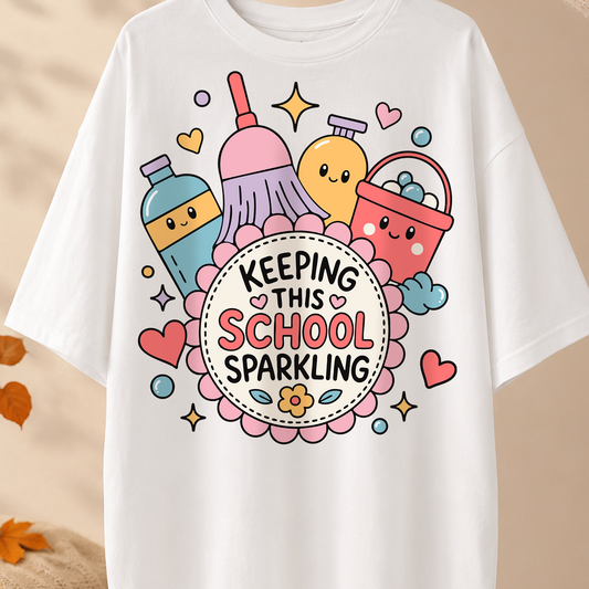 Keeping This School Sparkling Custodian PNG & SVG