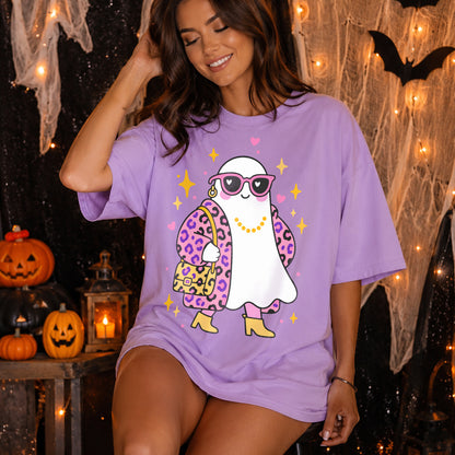 Spooky Girly Ghost PNG SVG design