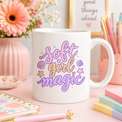 Soft Girl Magic Aesthetic PNG SVG