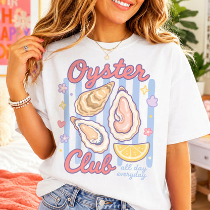Oyster Club All Day PNG SVG Design