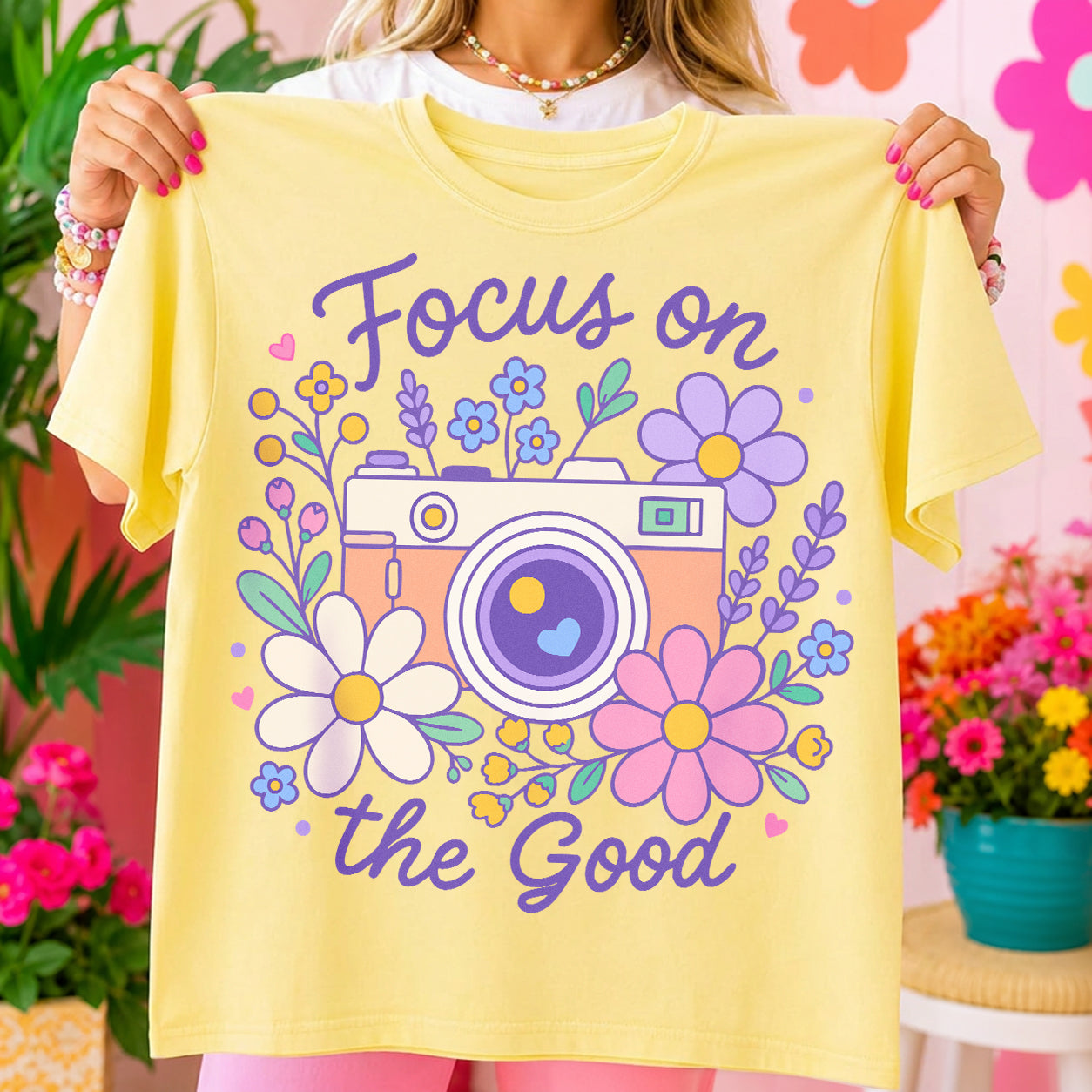 Focus on the Good PNG SVG Design