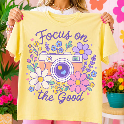 Focus on the Good PNG SVG Design