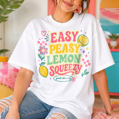 Easy Peasy Lemon Squeezy PNG SVG Design