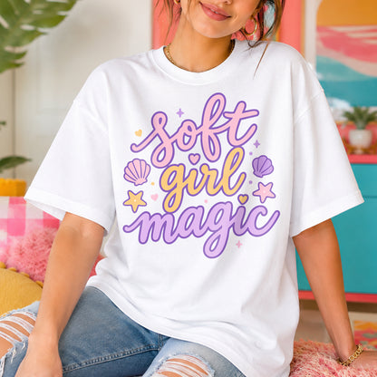 Soft Girl Magic Aesthetic PNG SVG
