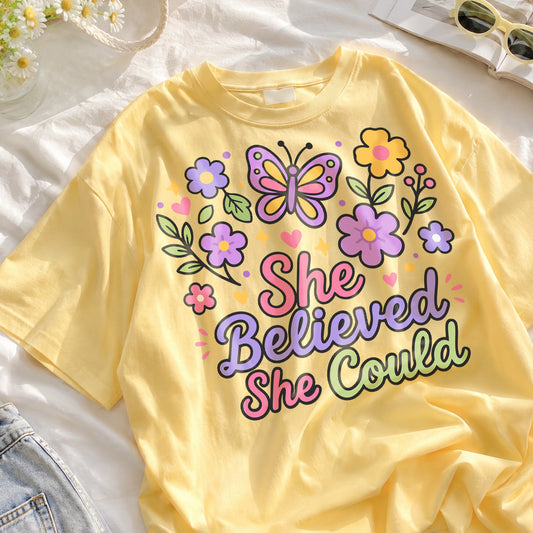 She Believed She Could PNG SVG design