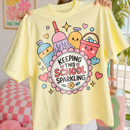 Keeping This School Sparkling Custodian PNG & SVG