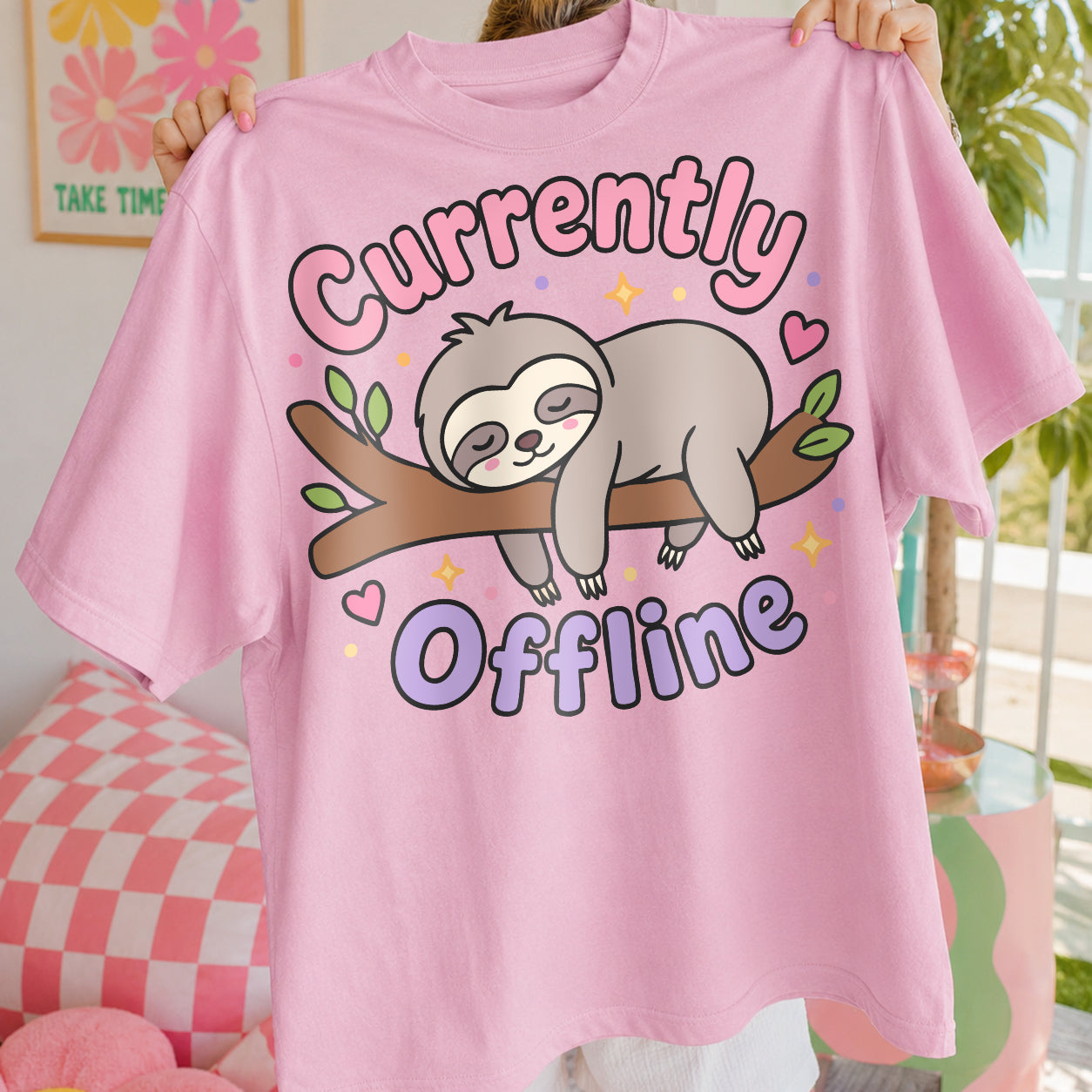 Lazy Sloth Currently Offline PNG SVG