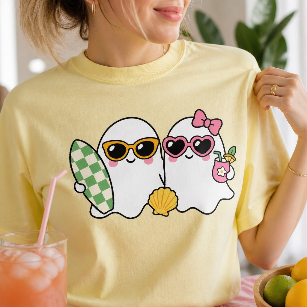 Summerween Ghost Friends PNG SVG