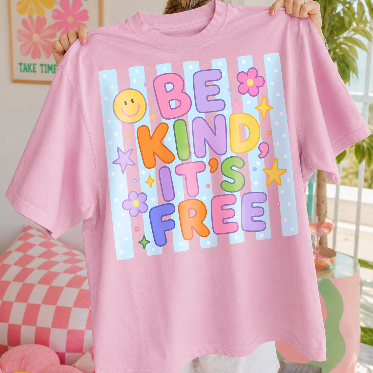 Be Kind It's Free PNG Design
