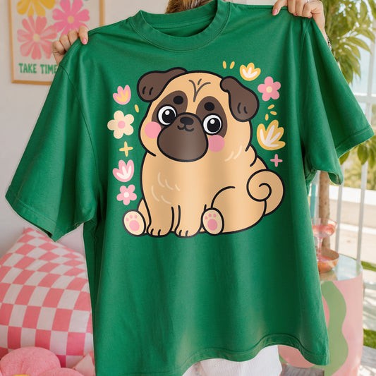 Cute Pug PNG SVG