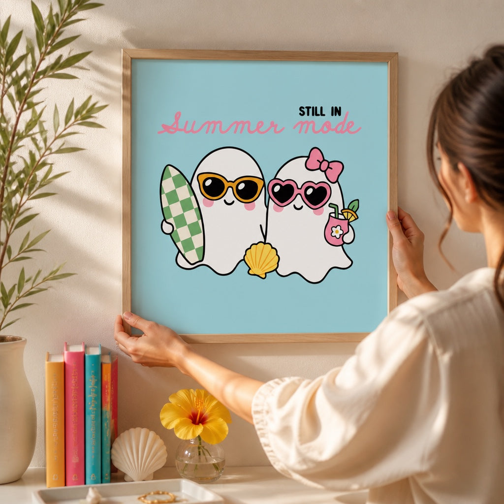 Summerween Ghost Friends PNG SVG