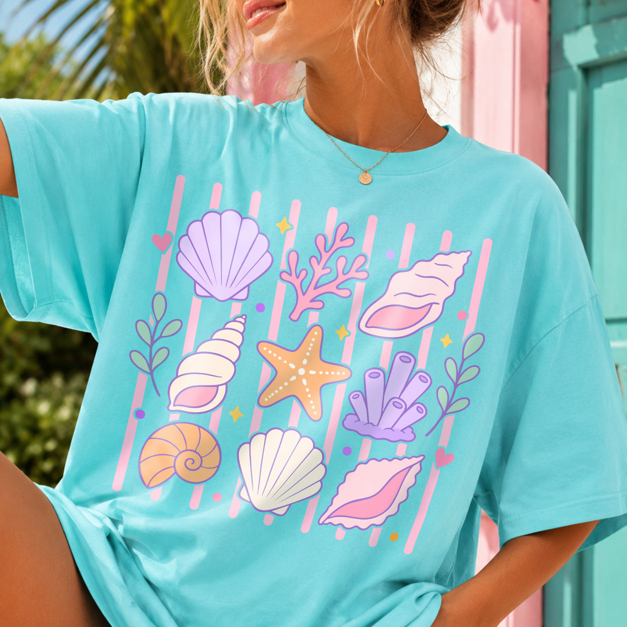 Coastal Seashell PNG SVG Design