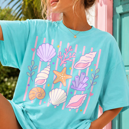 Coastal Seashell PNG SVG Design