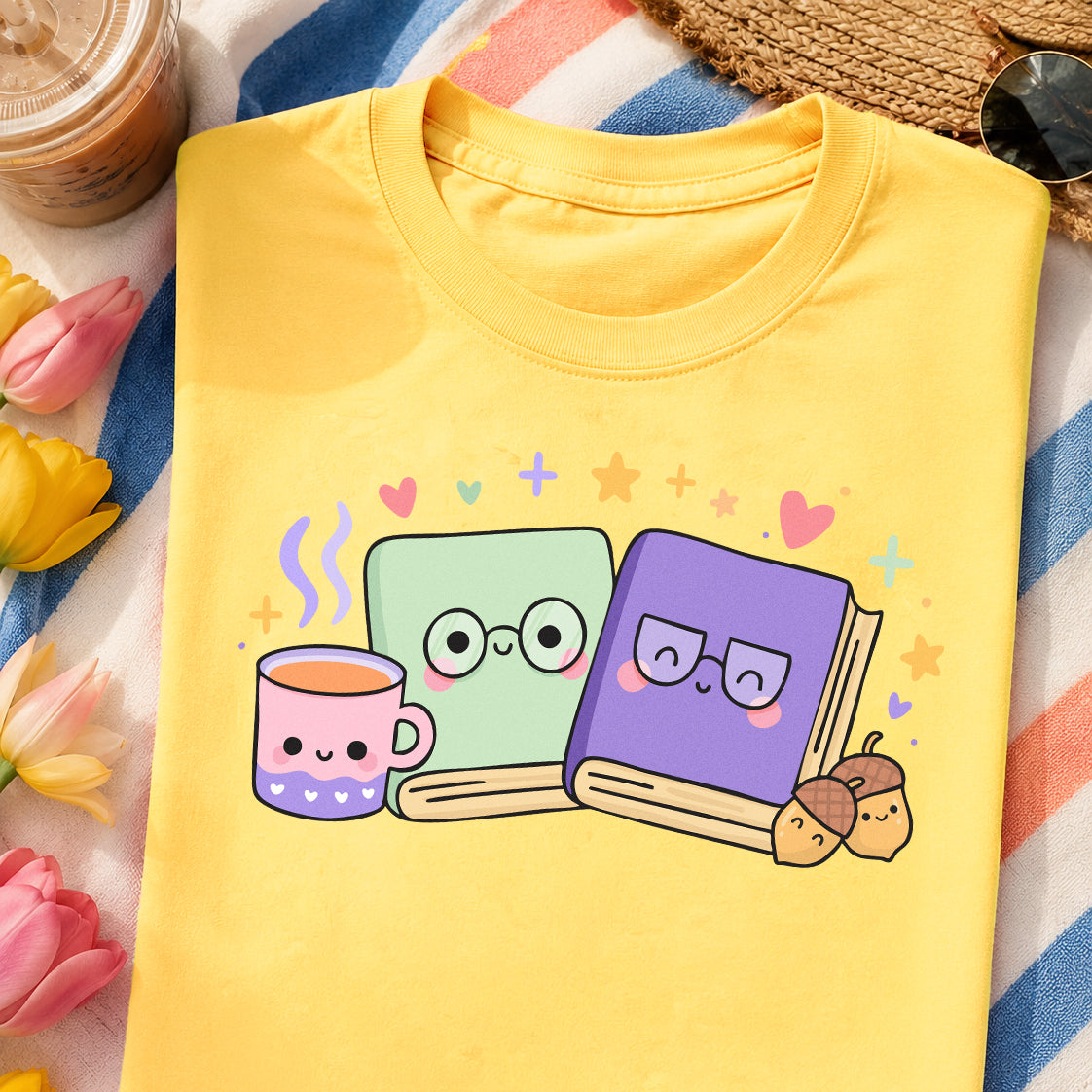 Cute Fall Book Characters PNG SVG design