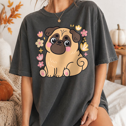 Cute Pug PNG SVG